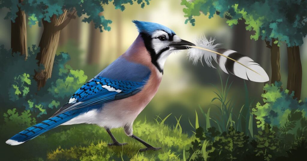 How to Find and Use Blue Jay Feathers Spiritually?