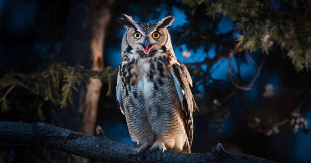 Owl Hooting at Night Spiritual meaning