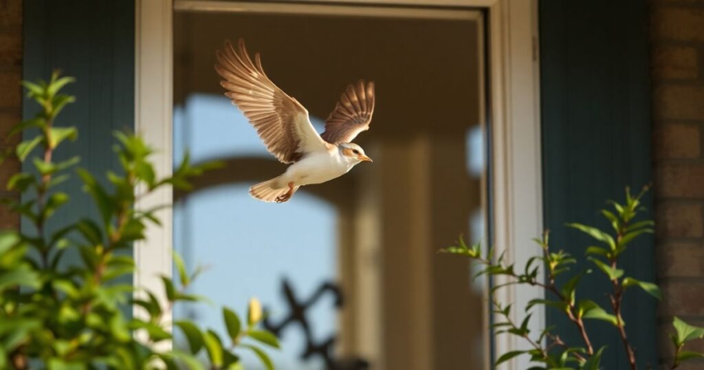 Is a bird flying into your home a good or bad omen?