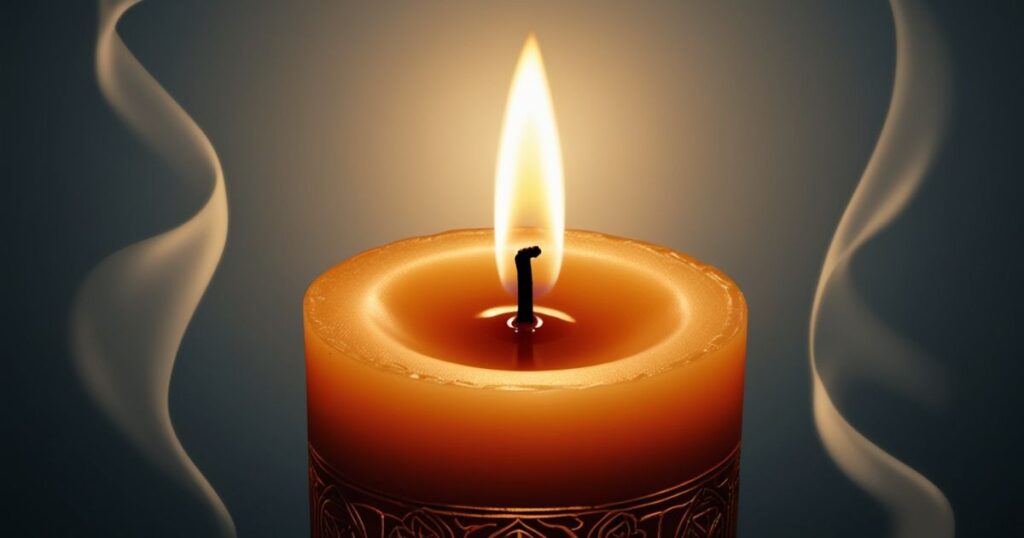 Spiritual meaning of a High-Burning Candle Flame