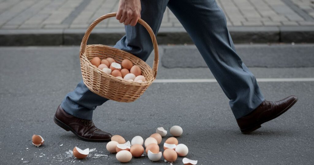 Symbolism of Accidentally Breaking an Egg