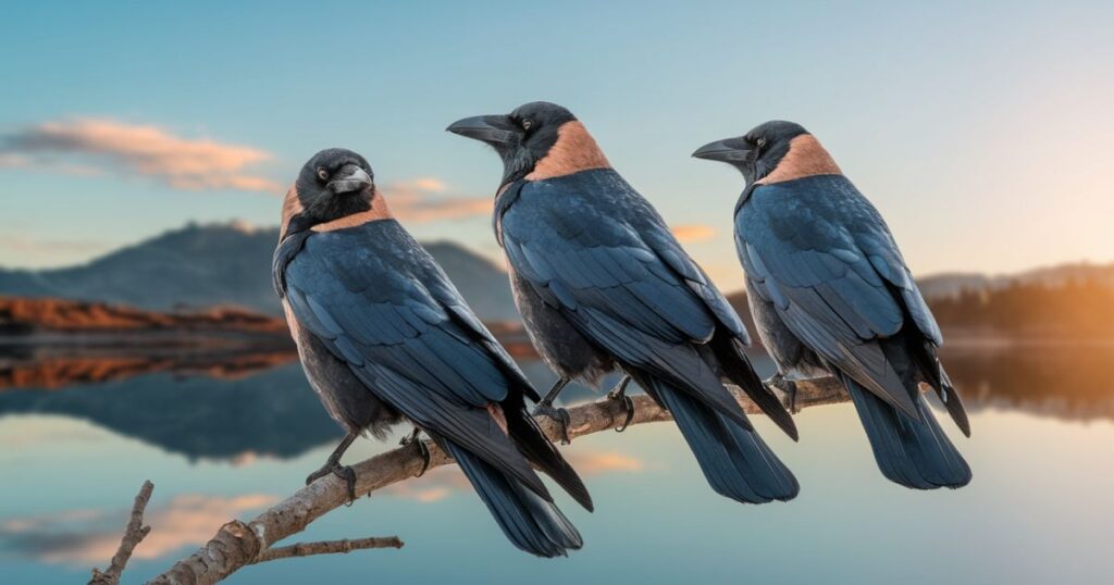 The Spiritual Meaning of Three Crows Across Cultures