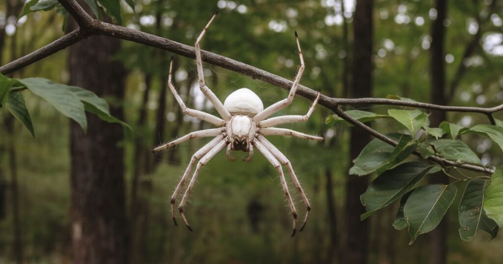 White Spiders as Messengers from the Spirit World