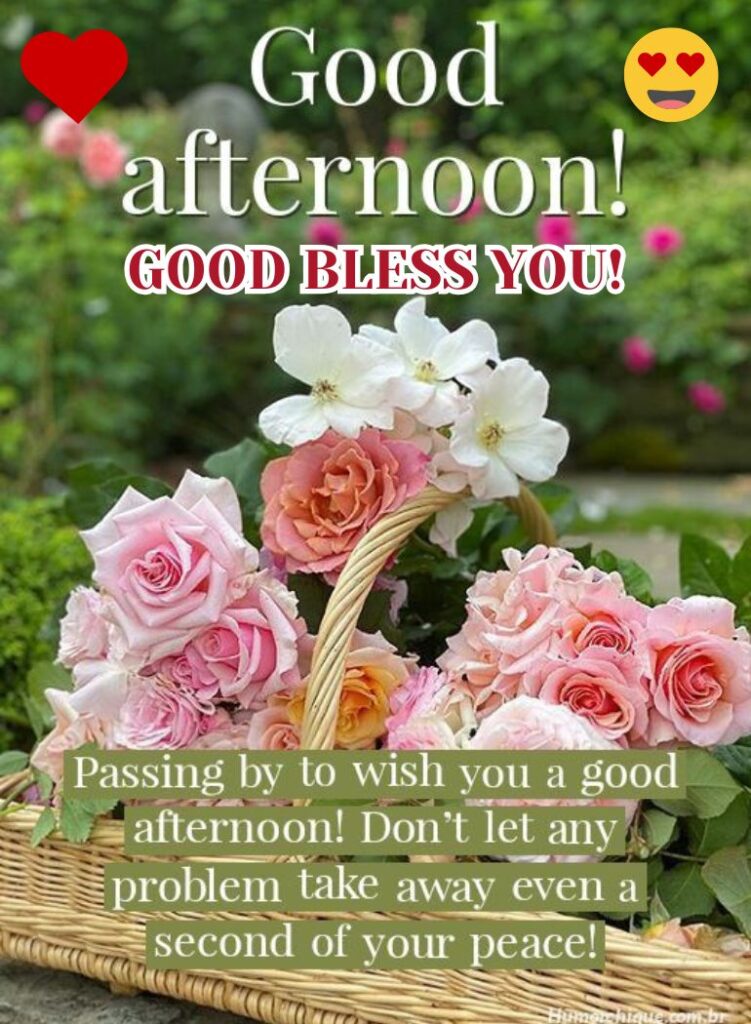 Beautiful Good Afternoon Blessings