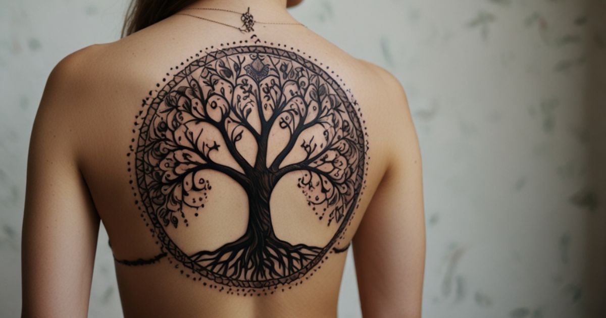 Divine Feminine Tree of Life Tattoos: Sacred Symbolism