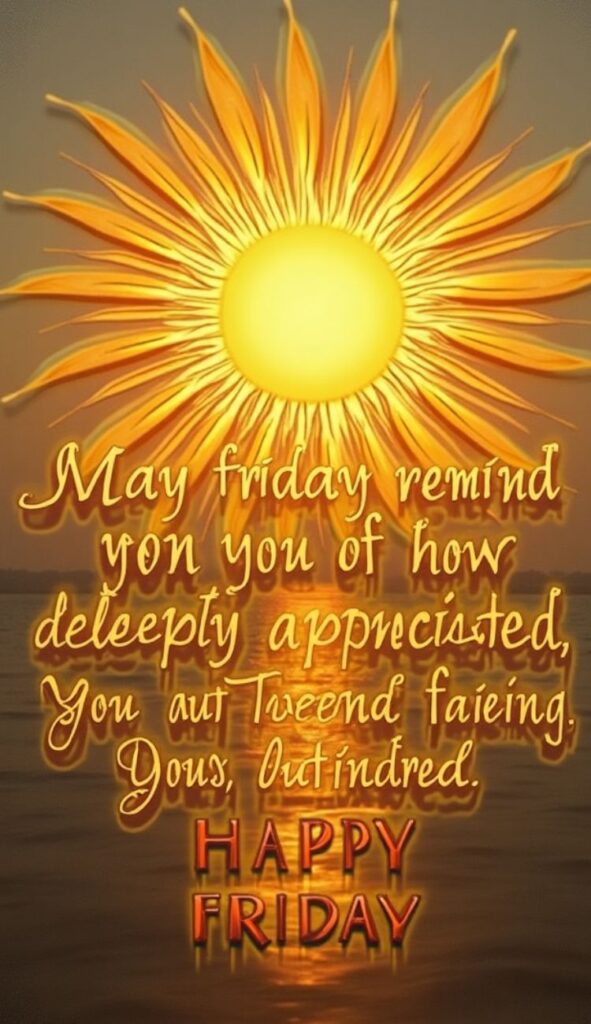 Friday Blessings for Friends