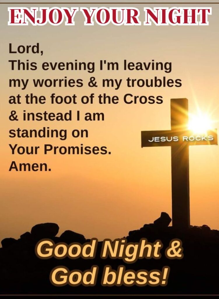 Good Evening Blessings Bible Verses