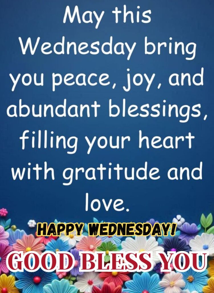 Good Morning Wednesday Blessings To Start Your Day