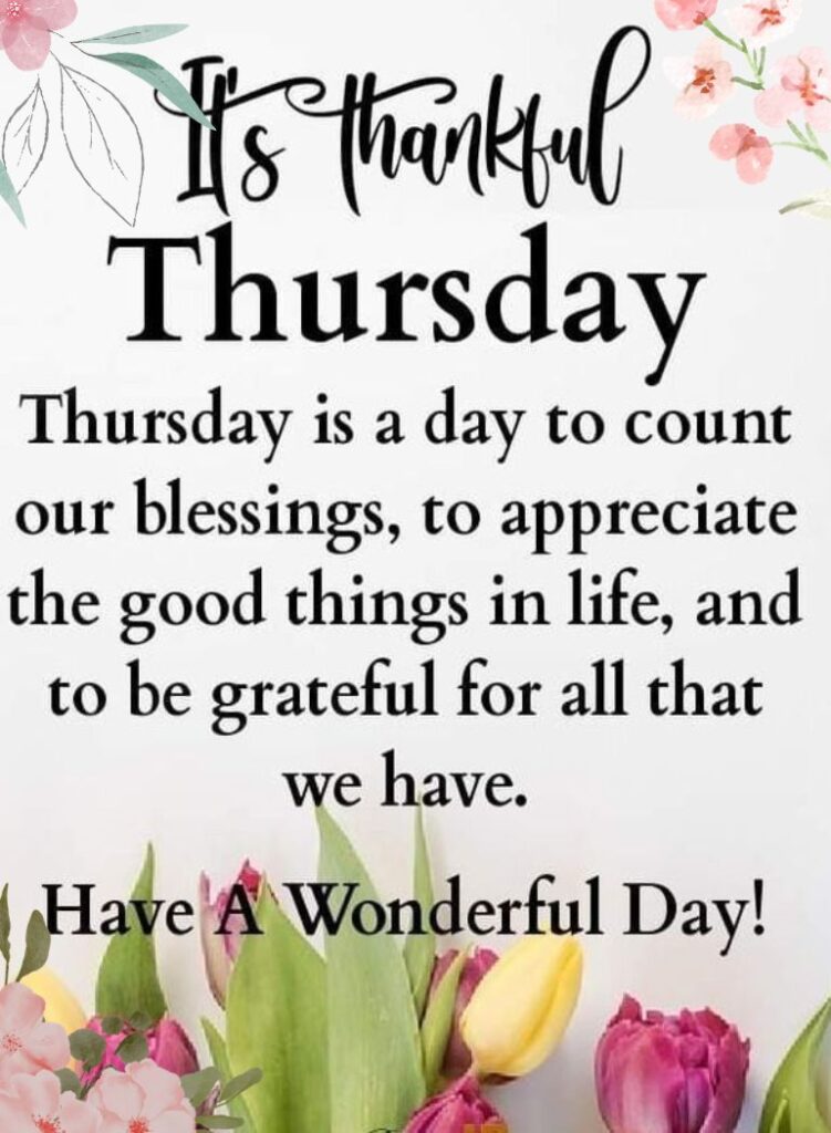 Happy Thursday Wishes