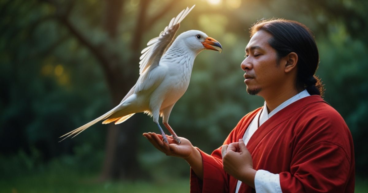 The Deep Spiritual Meanings When a Bird Lands on You